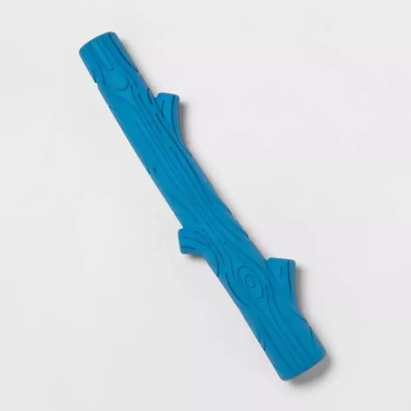 Long Rubber Stick with Crinkles Dog Toy - Blue - Boots & Barkley™