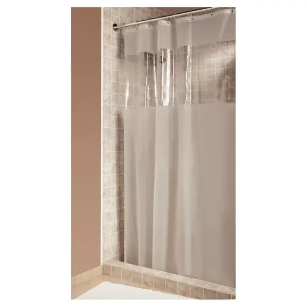 Hitchcock Eva Shower Curtain Clear - iDESIGN