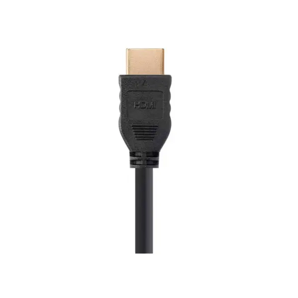 Monoprice High Speed HDMI Cable - 4 Feet, Black, 4K@60Hz, HDR, 18Gbps, YUV 4:4:4, 32AWG, CL2, No Logo - Commercial Series