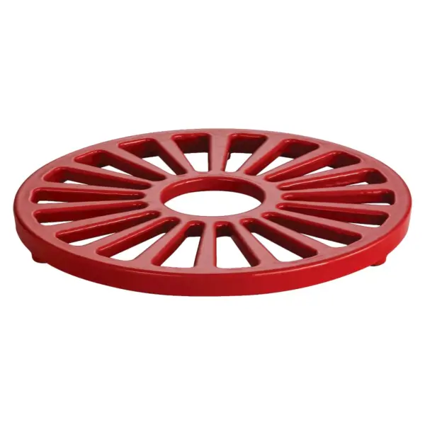 Tramontina Cast Iron Trivet - Red