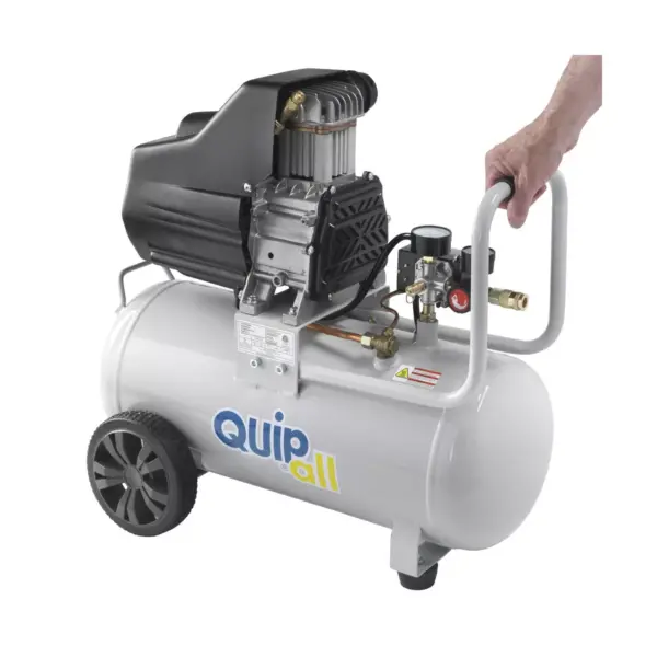 Quipall 8-2 2 HP 8 Gallon Oil Free Hotdog Air Compressor