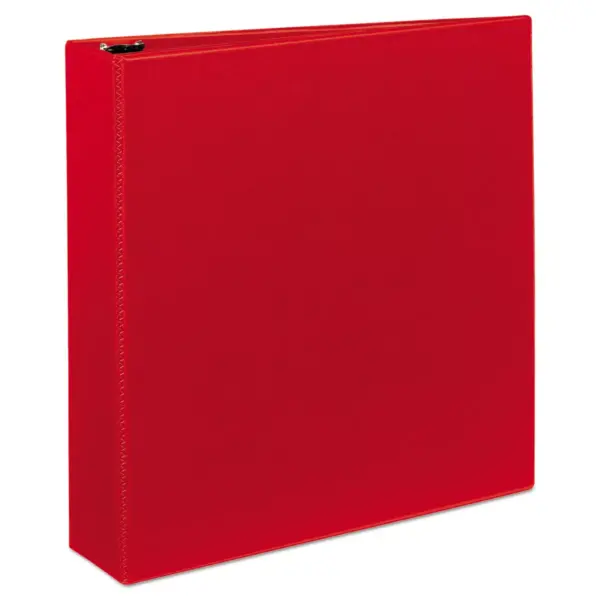 Avery Heavy-Duty Binder with One Touch EZD Rings 11 x 8 1/2 2" Capacity Red 79582