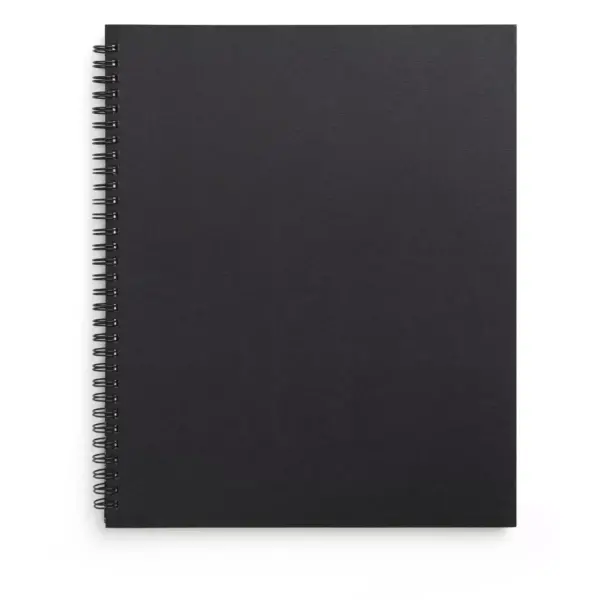 TRU RED Large Soft Cover Project Planner Notebook, Blk TR54986