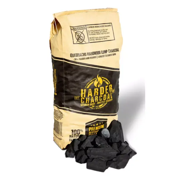 Harder Charcoal HAXLWC33 100 Percent Natural XL Restaurant Style Barbecue Grilling Lump Charcoal, 33 LB Bag