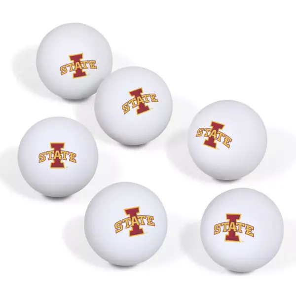 NCAA Iowa State Cyclones Table Tennis Balls 6pk