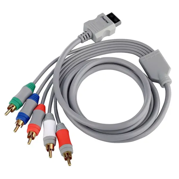 INSTEN Premium Component Audio Video Cable compatible with Nintendo Wii / Wii U, 4.67 feet