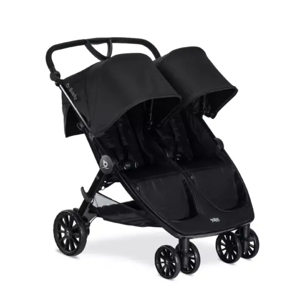 Britax B-Lively Double Stroller - Raven