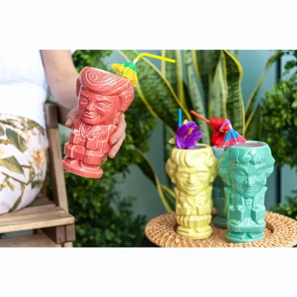 Beeline Creative Geeki Tikis The Golden Girls Blanche Ceramic Tiki Style Mug | Holds 17 Ounces