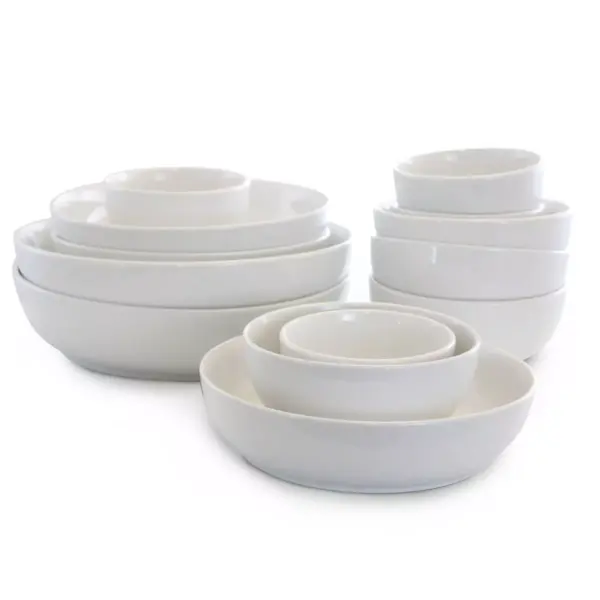 Gibson Home 40oz 14pk Ceramic All U Need Bowls