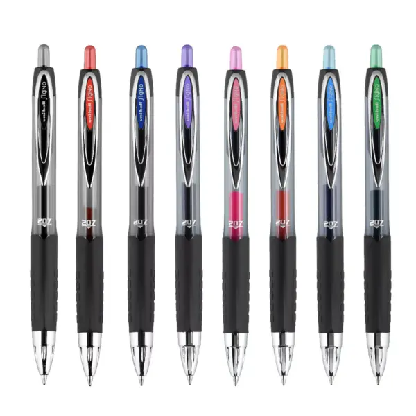 uni-ball 207 Retractable Gel Pens Medium Point (0.7mm) Black 2431821