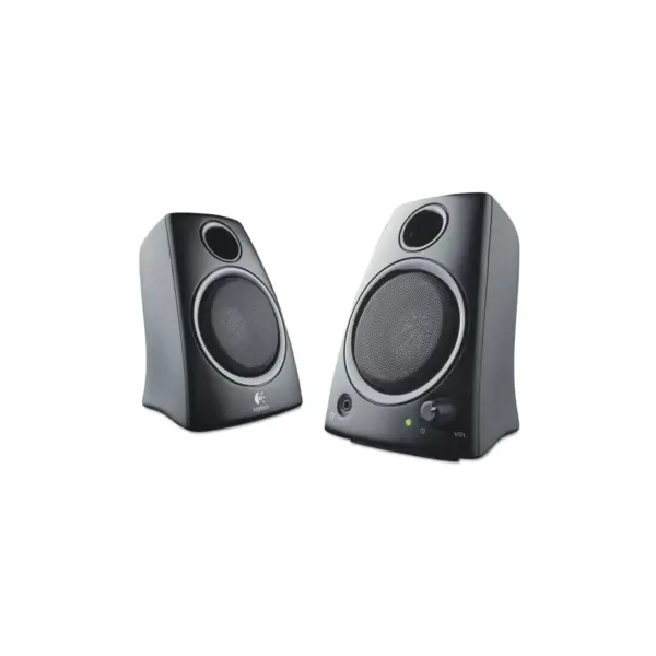 Logitech Z130 Compact 2.0 Stereo Speakers 3.5mm Jack Black 980000417