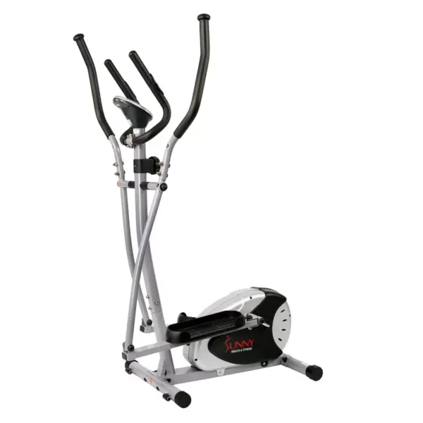 Sunny Health and Fitness Magnetic Elliptical Bike - Black