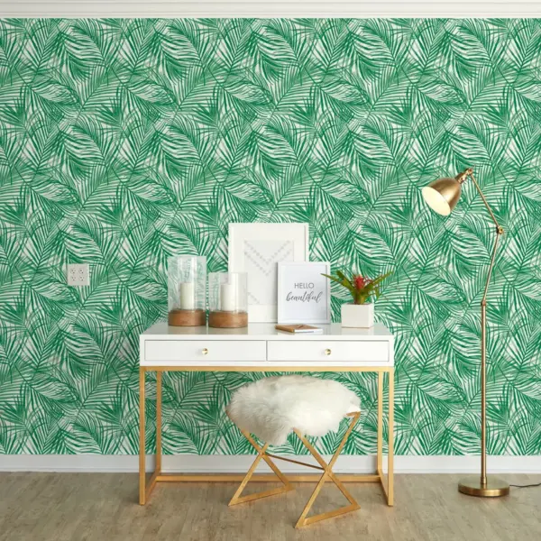 Tropical Peel & Stick Wallpaper Green - Opalhouse™