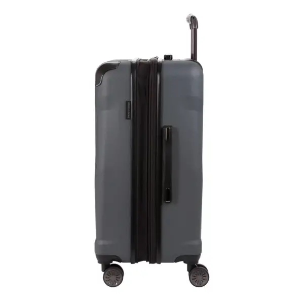 SWISSGEAR 24" Cascade Hardside Checked Suitcase - Dark Gray