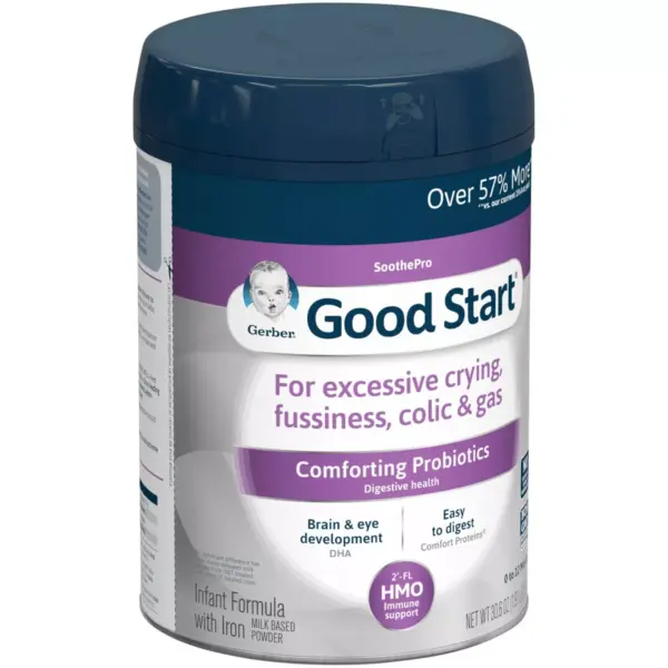 Gerber Good Start SoothePro Powder Infant Formula with Probiotics & HMO - 30.6oz