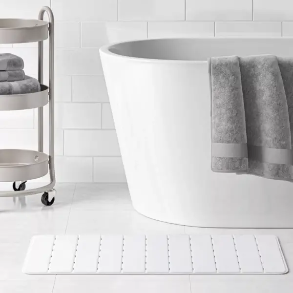 XL Bath Tub Mat White - Made By Design™