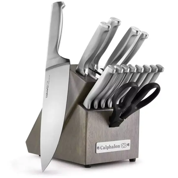 Calphalon Classic 15pc Stainless Steel Self-Sharpening Cutlery Set