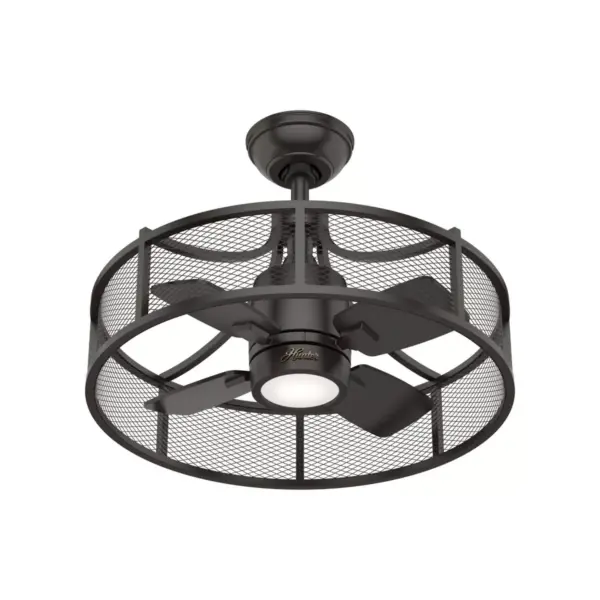 30" Seattle Ceiling Fan with Wall Control Bronze (Includes LED Light Bulb) - Hunter Fan