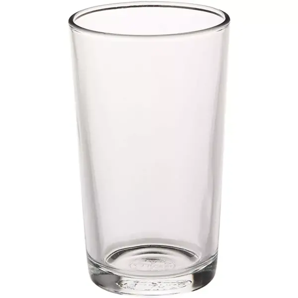 Duralex Urie 7 Ounce Clear Tempered Glass Stacking Glassware Drinkware Tumbler Drinking Glasses, Set of 6