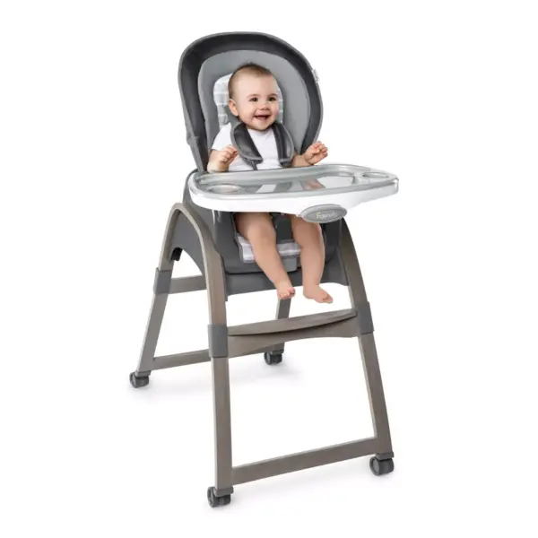 Ingenuity Wood Trio High Chair - Bella Teddy