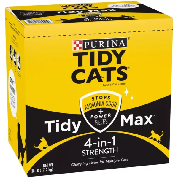 Tidy Cats Max 4-in-1 Strength Clumping - 38lb