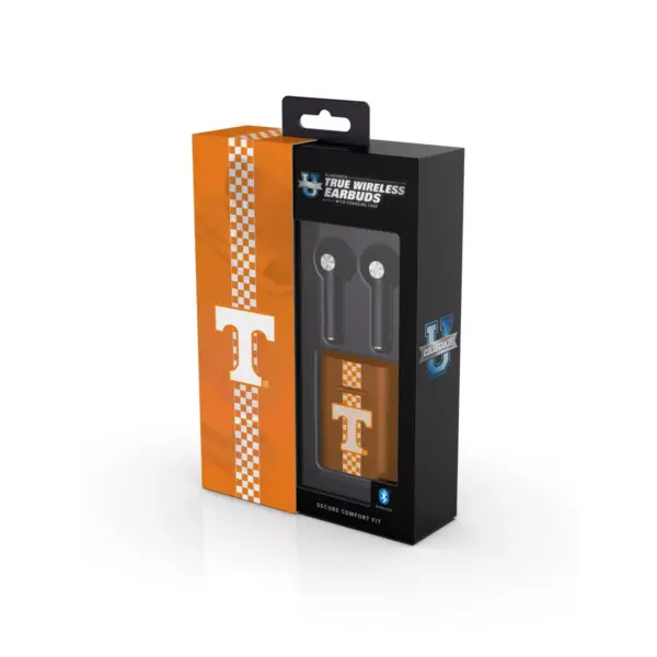 NCAA Tennessee Volunteers True Wireless Bluetooth Stem Earbuds