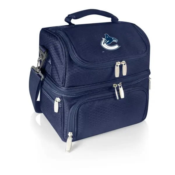 NHL Vancouver Canucks Pranzo Dual Compartment Lunch Bag - Blue