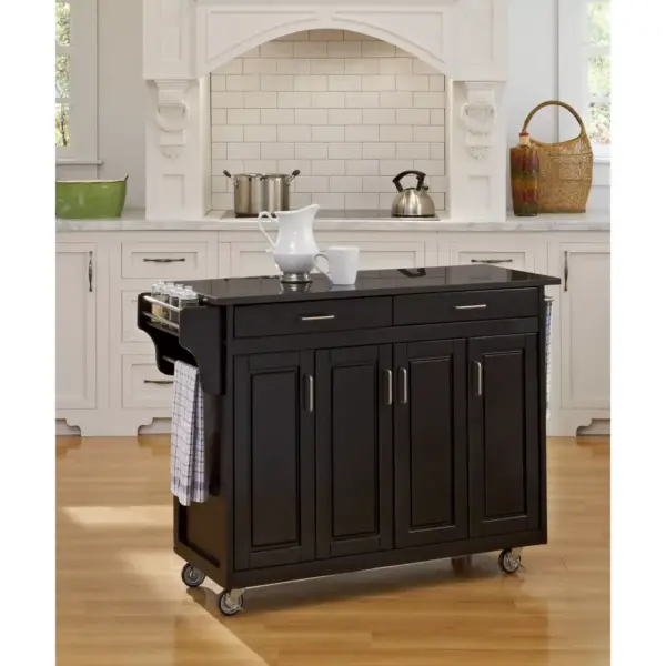 Kitchen Carts And Islands with Black - Home Styles