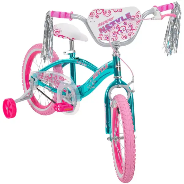 Huffy N'Style 16" Kids' Bike - Teal