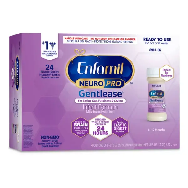 Enfamil NeuroPro Gentlease Infant Formula with Iron - 24ct/2 fl oz Each