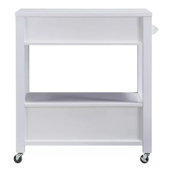 Umberra 2 Drawer Kitchen Cart White - HOMES: Inside + Out