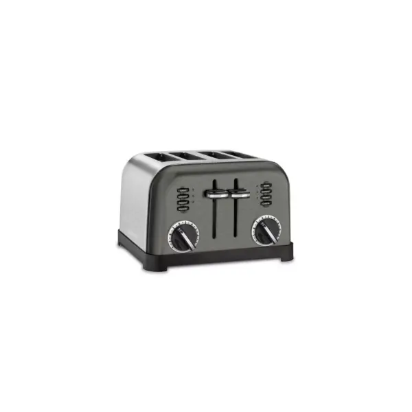 Cuisinart 4 Slice Classic Toaster - Black Stainless Steel - CPT-180BKSTG