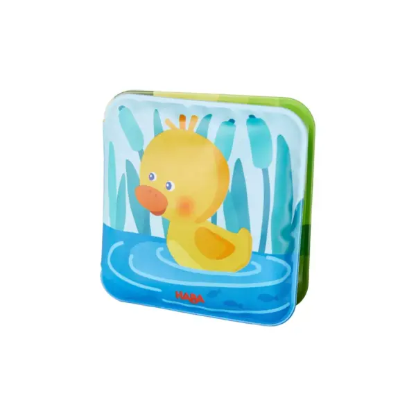 HABA Mini Bathtime Book Albert The Duck with Squeaker Effect