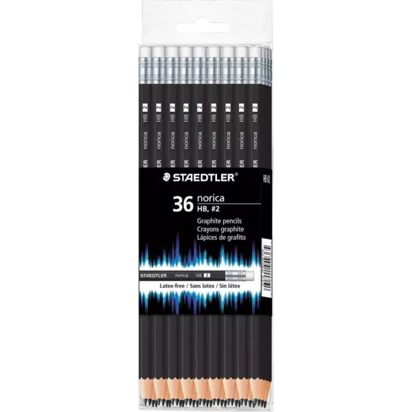 Staedtler Norica Wooden Pencils No. 2 Medium Lead 949327