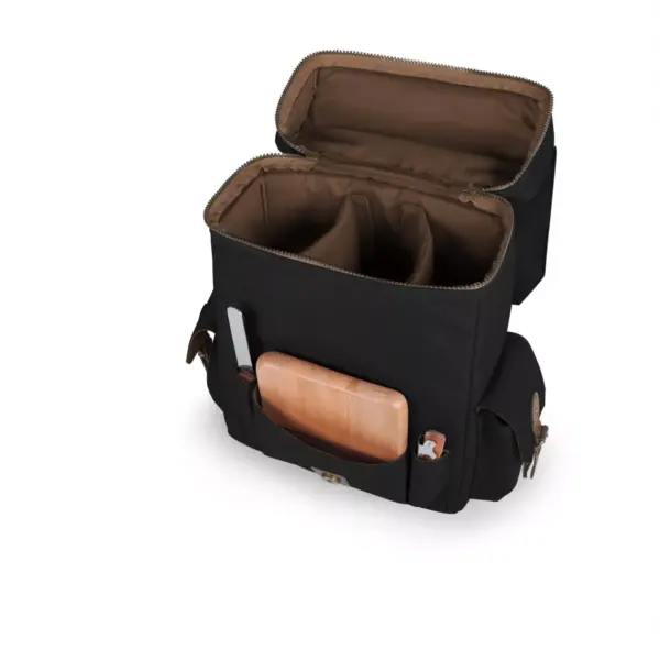 Picnic Time 11qt Wine Aficionado Travel Set Black