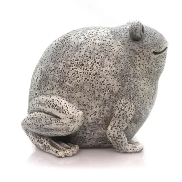 Home & Garden 6.25" Frog Pudgy Pals Outdoor Yard Decor Roman, Inc  -  Outdoor Sculptures And Statues