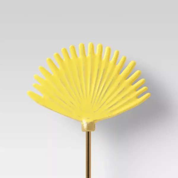 Iron and Aluminum Leaf Pot Stake Yellow - Opalhouse™