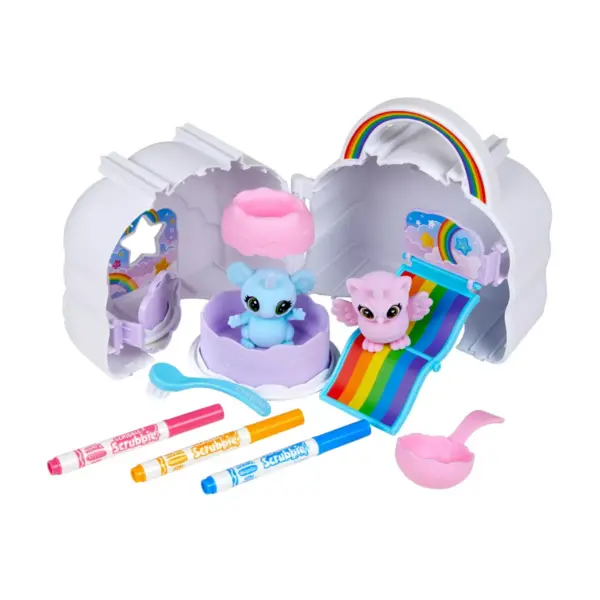 Crayola Scribble Scrubbie Peculiar Pets Cloud Clubhouse