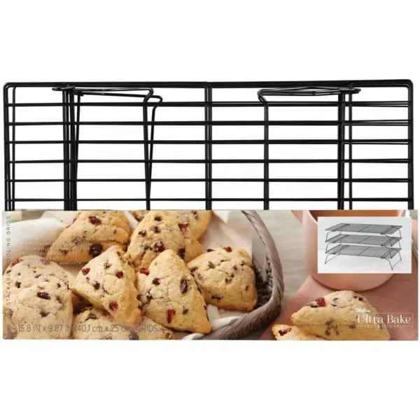 Wilton Ultra Bake Professional 3 Tier Stackable Cooling Racks