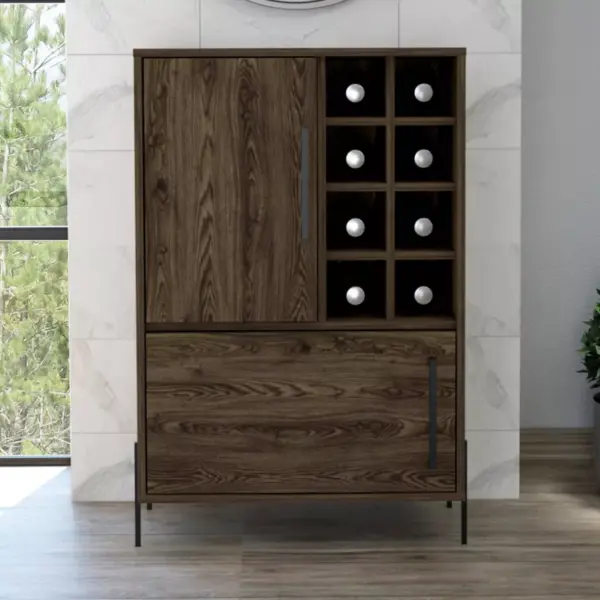 Page Bar Cabinet Brown - RST Brands