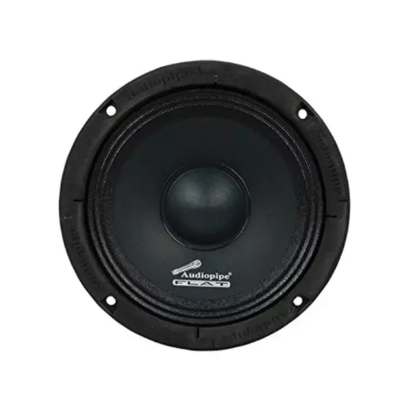 Audiopipe 2 x APMB-65FLT 250 Watt 6.5-inch Flat Mount APMB Series Midrange Driver Speaker w/ Flat House Design, Black (2 Pack)