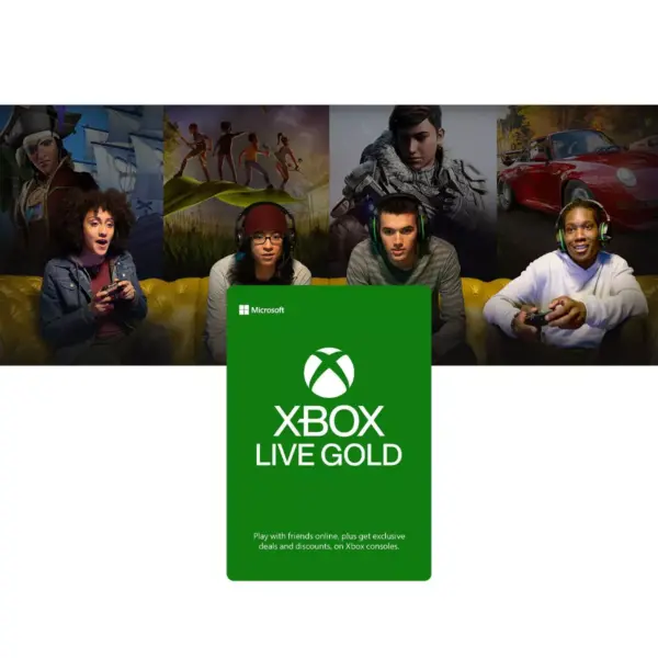 Xbox Live 6 Month Gold Membership (Digital)