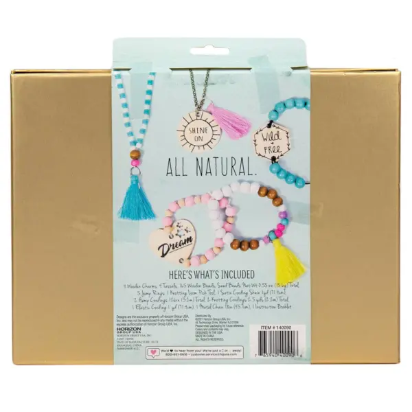 STMT Wooden Charm and Tassel Craft Kit