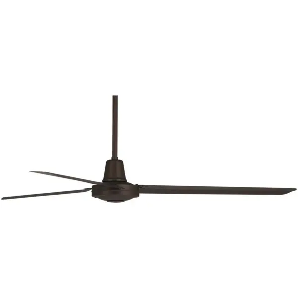 60" Casa Vieja Modern Industrial Outdoor Ceiling Fan Remote Control Oil Rubbed Bronze Damp Rated for Patio Porch