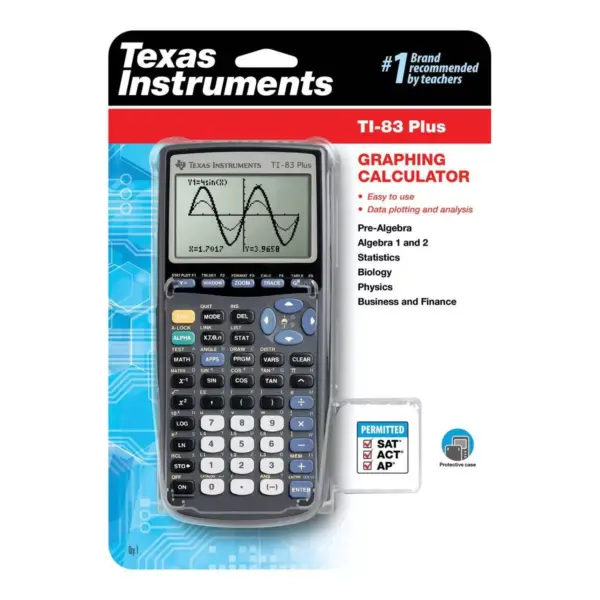 Texas Instruments 83 Plus Black Calculator