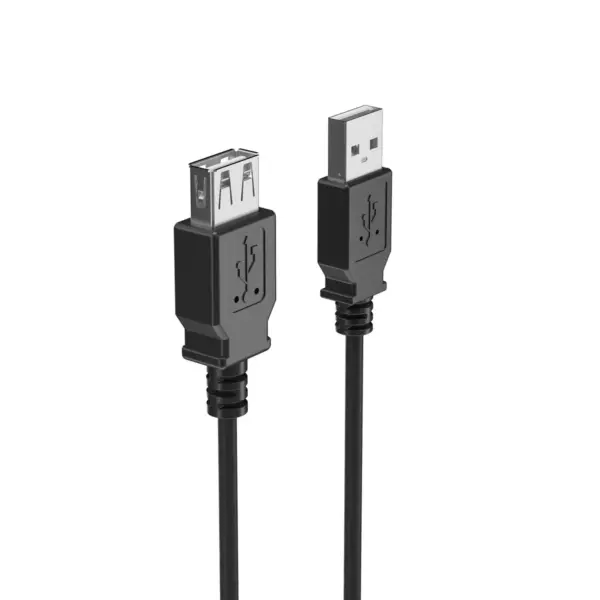 NXT Technologies 6' USB A Male/A Female, Black NX29753