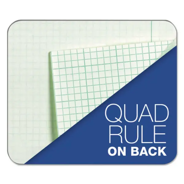 Tops Engineering Computation Pad Grid to Edge 8 1/2 x 11 Green 100 Sheets 35510