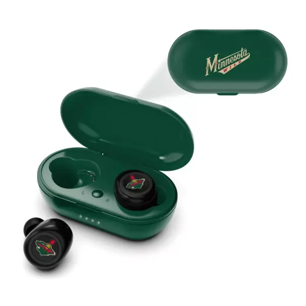 NHL Minnesota Wild True Wireless Earbuds