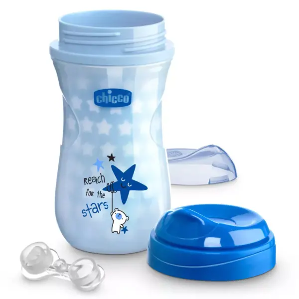 Chicco Glow In the Dark Sippy Cup 12M - Blue 9oz