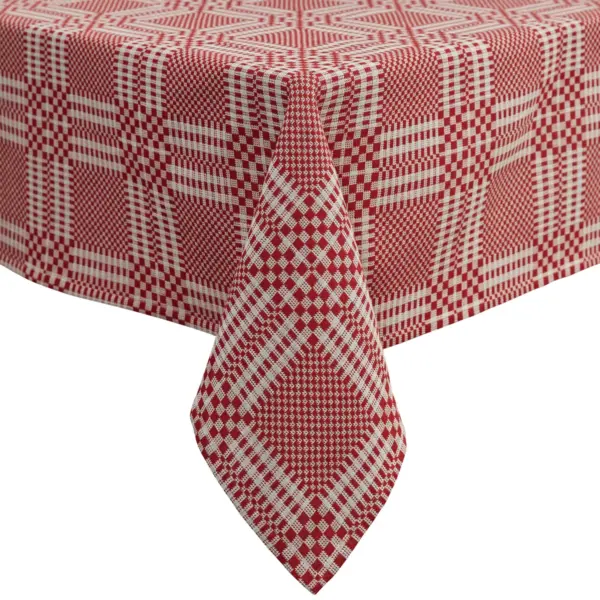 Park Designs Kings Arms Coverlet Table Square - 36"L - Red